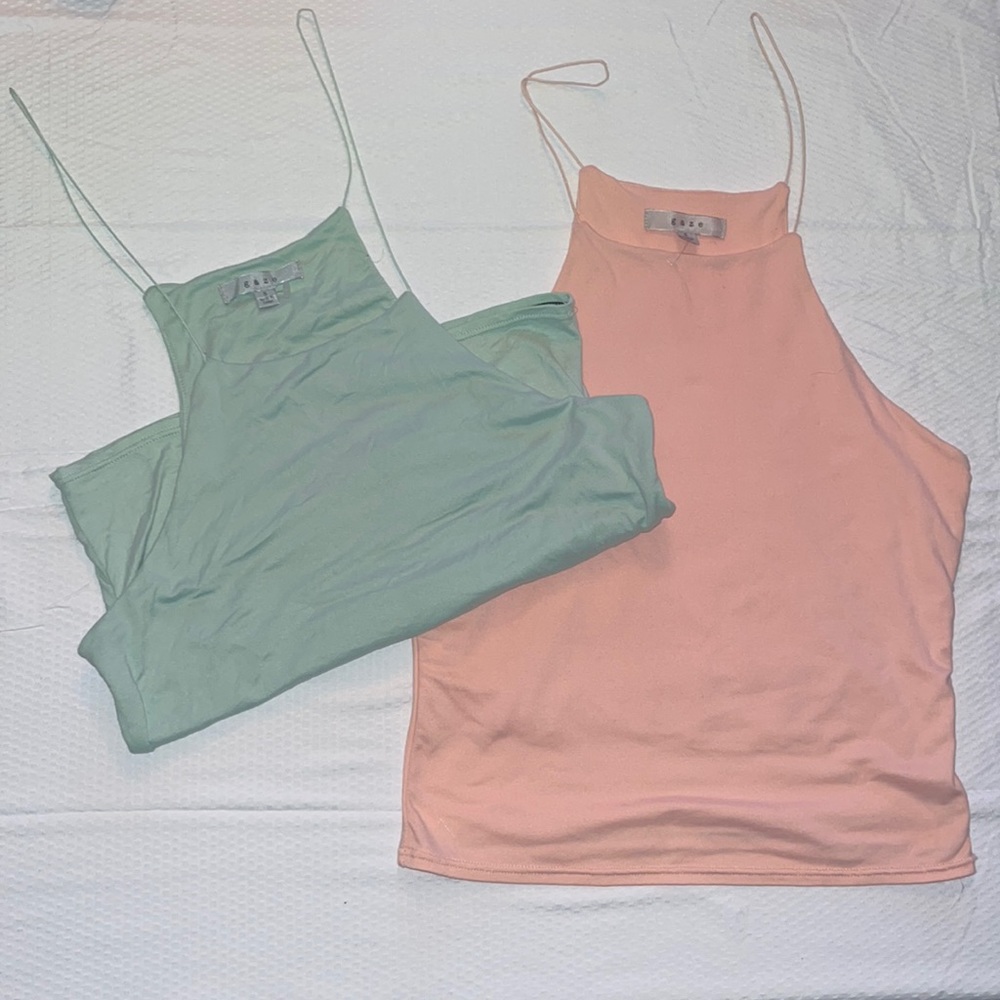 🌟NWOT Gaze rope strap tank top bundle🌟